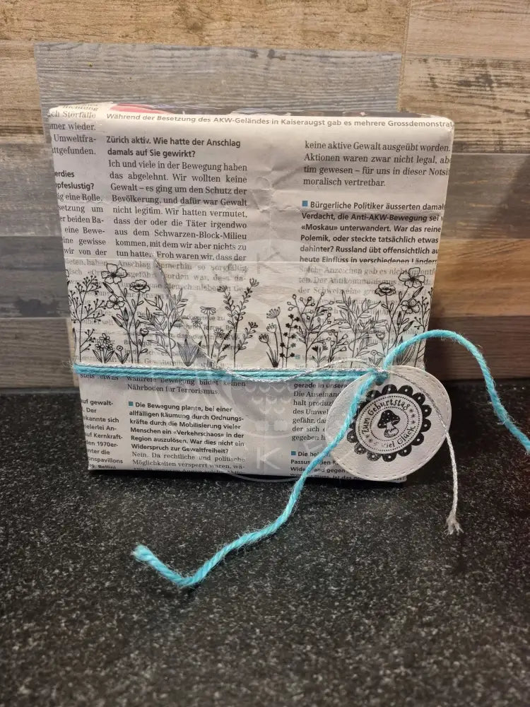 Papierklebeband weiss Blumenwiese rubon