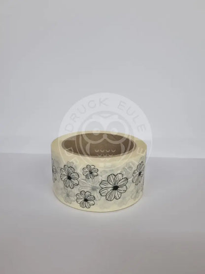 Papierklebeband weiss Blumenzauber rubon