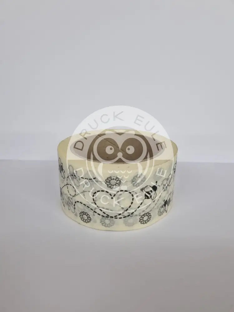 Papierklebeband weiss Bienen rubon