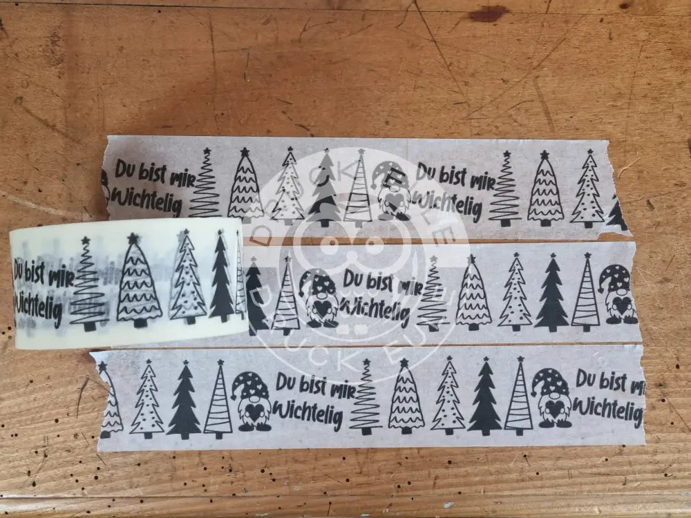 Papierklebeband weiss Wichtelig Papierklebeband