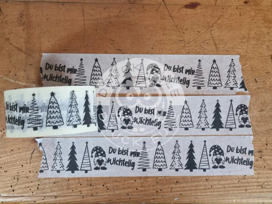 Papierklebeband weiss Wichtelig Papierklebeband