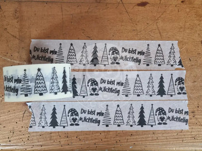 Papierklebeband weiss Wichtelig Papierklebeband