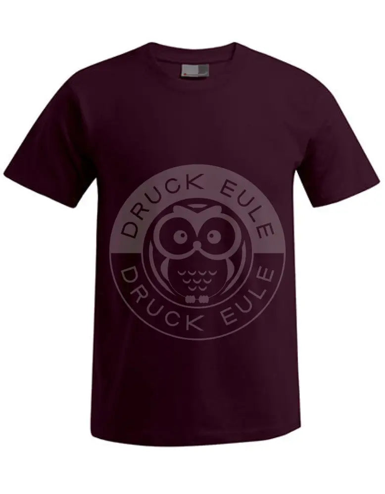 Premium-Tshirt Burgundy