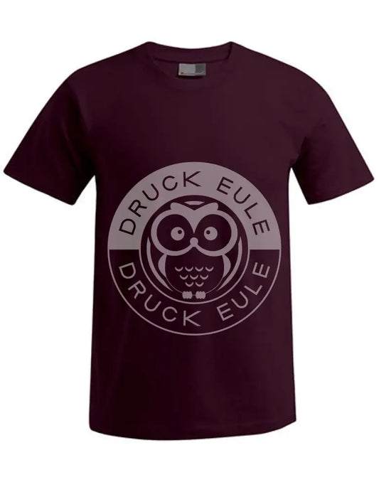 Premium-Tshirt Burgundy