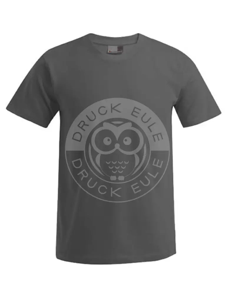 Premium-Tshirt Graphite (Solid)