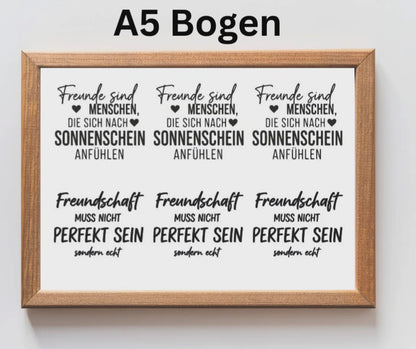Rubon Bogen A5- Sprüche 5