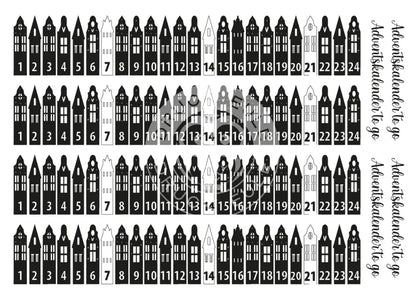 Rubon Bogen Adventskalender 2 (A3 Bogen) rubon