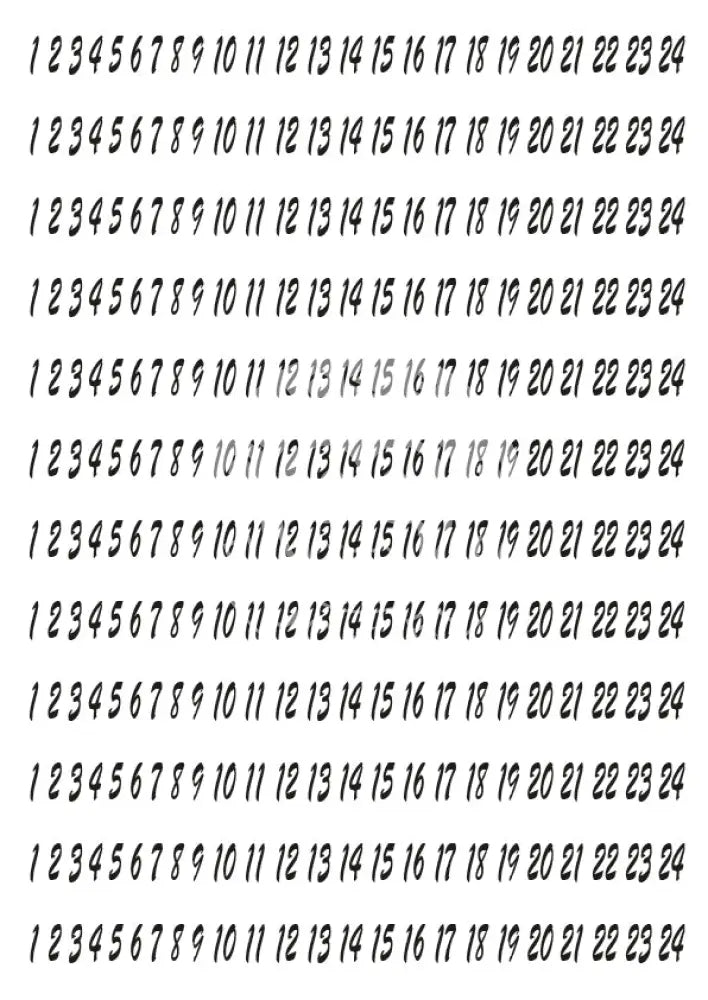 Rubon Bogen Adventszahlen 1 rubon