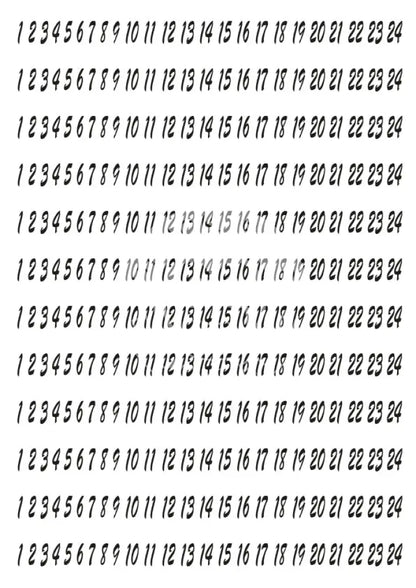 Rubon Bogen Adventszahlen 1 rubon