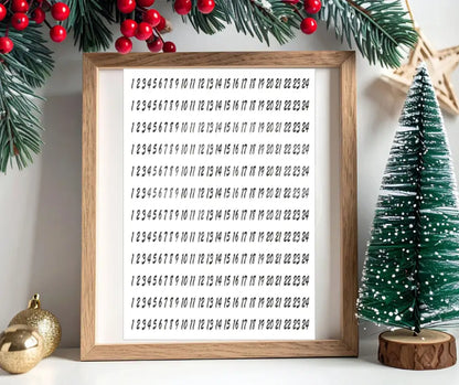 Rubon Bogen Adventszahlen 1 rubon