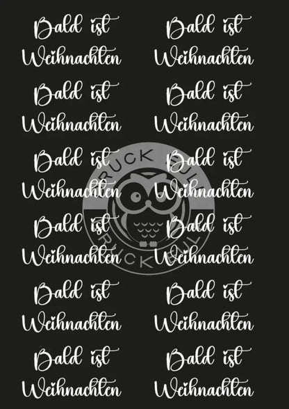 Rubon Bogen Bald ist Weihnachten weiss rubon