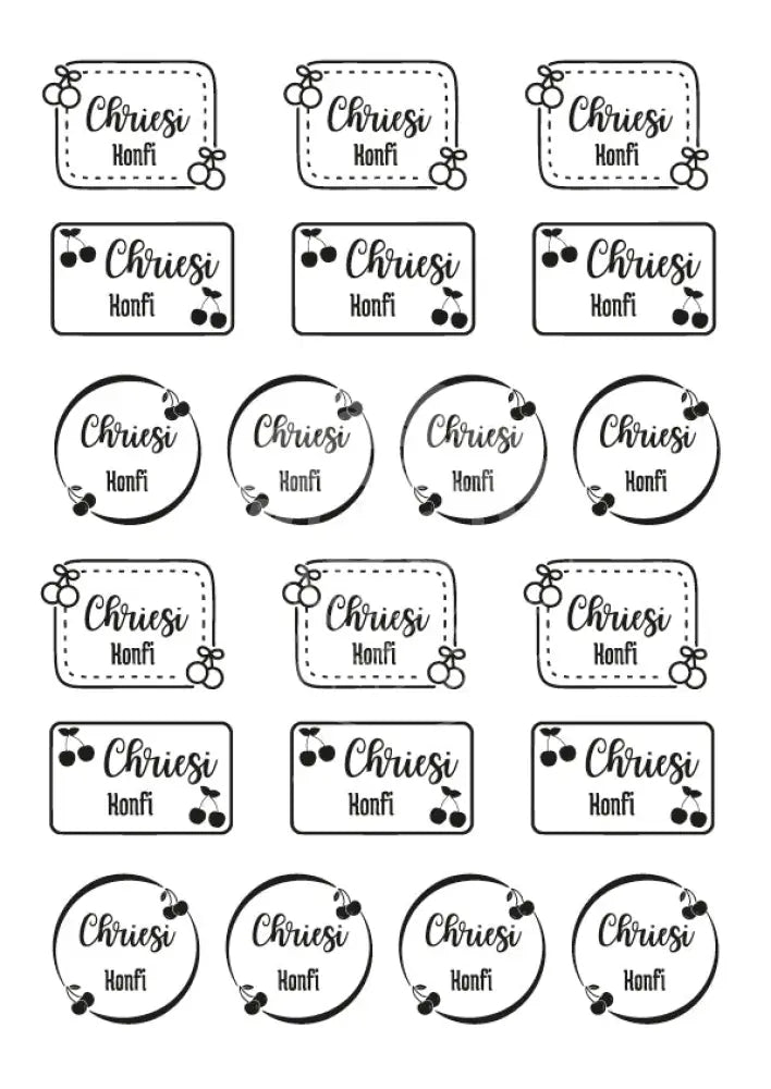 Rubon Bogen Chriesi Konfi 1 rubon