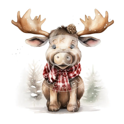 Rubon Bogen Christmas Moose rubon
