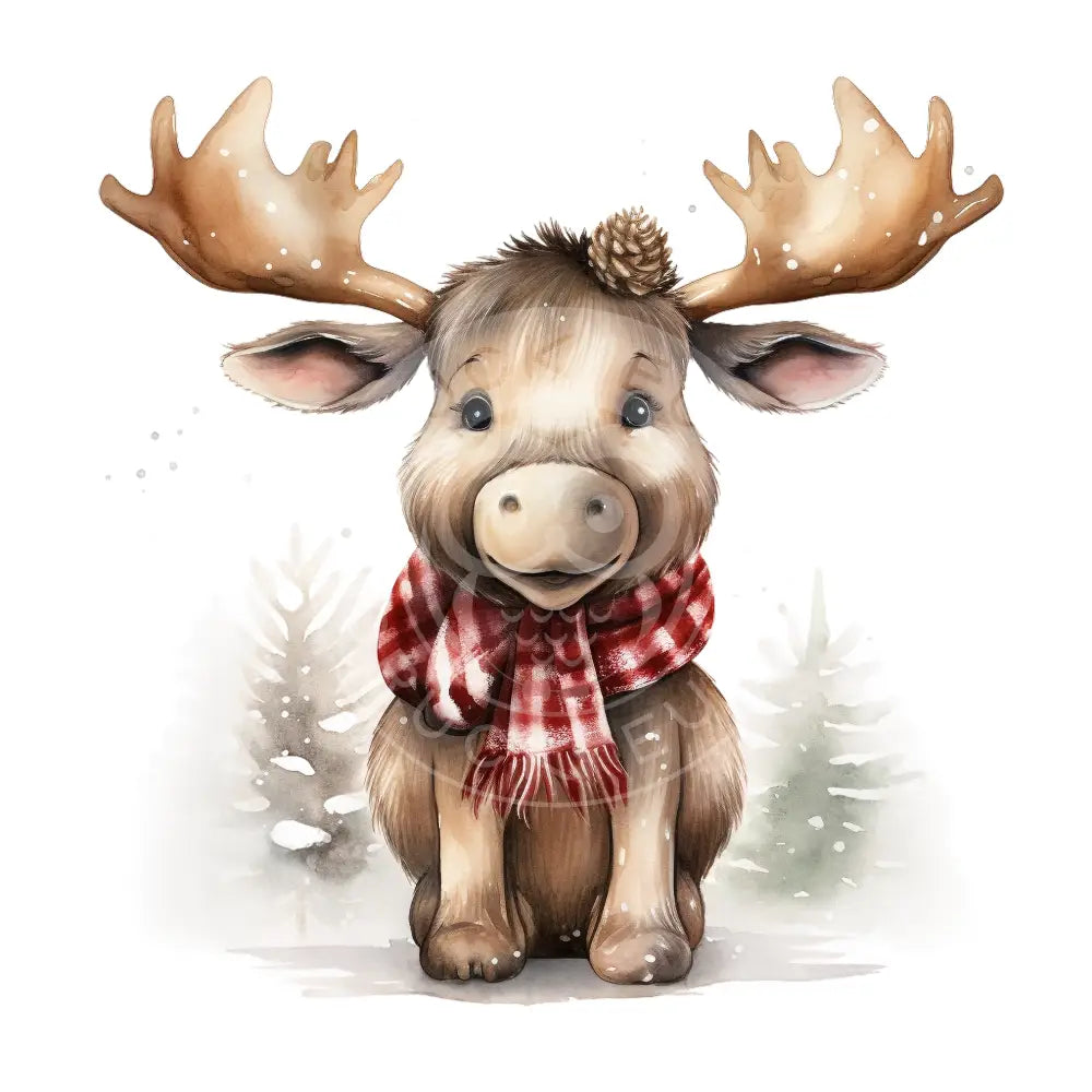 Rubon Bogen Christmas Moose rubon