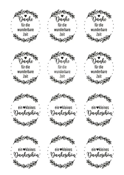 Rubon Bogen Danke 2 rubon