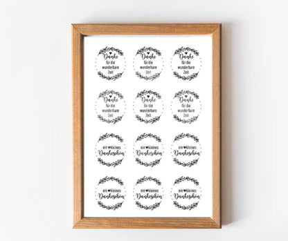 Rubon Bogen Danke 2 rubon