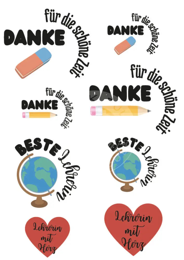 Rubon Bogen Danke 3 rubon