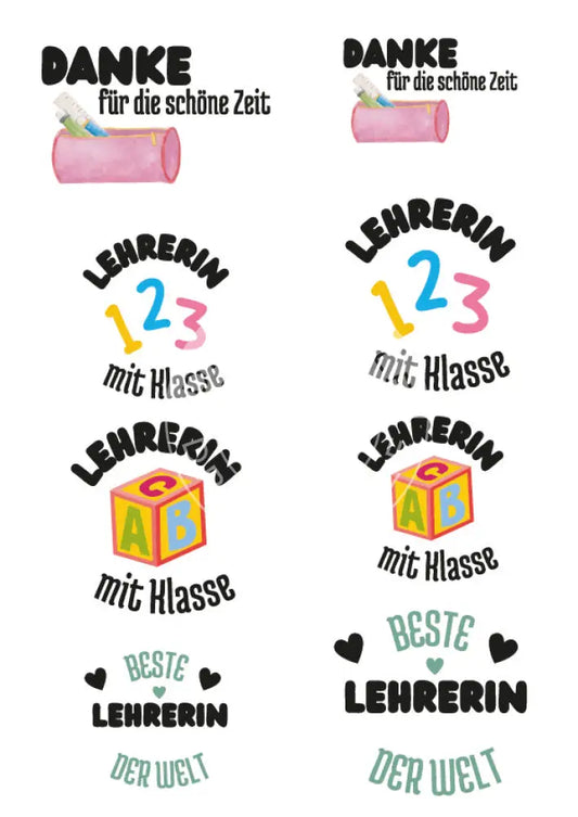 Rubon Bogen Danke 4 rubon