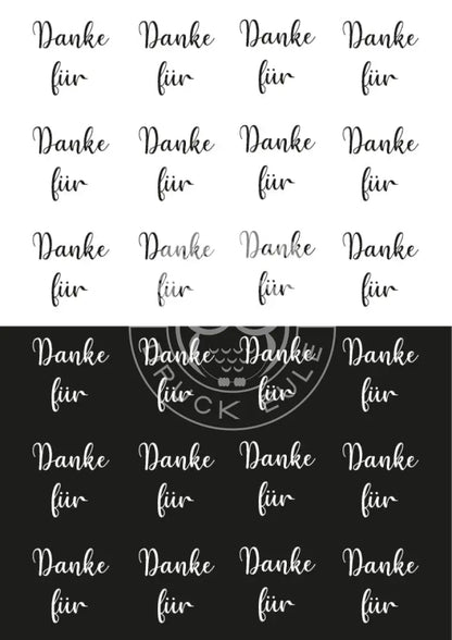 Rubon Bogen Danke für rubon