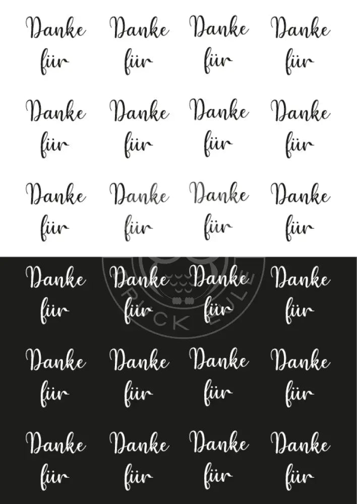 Rubon Bogen Danke für rubon