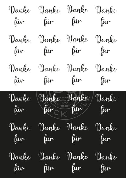 Rubon Bogen Danke für rubon