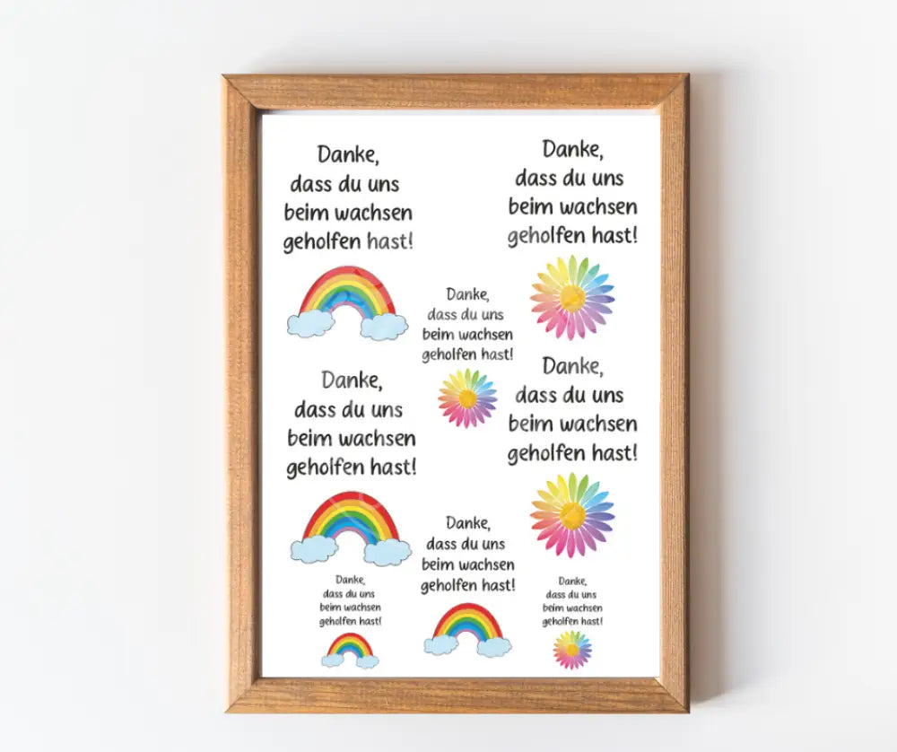 Rubon Bogen Danke wachsen 1 rubon