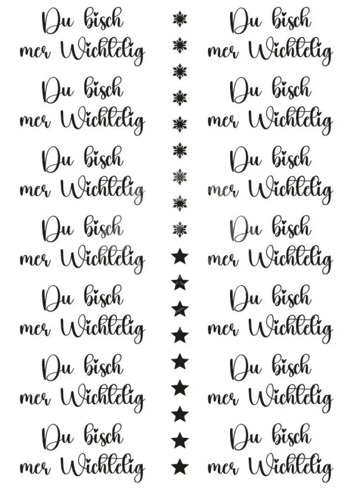 Rubon Bogen Du Bist Mir Wichtelig 2 Rubon