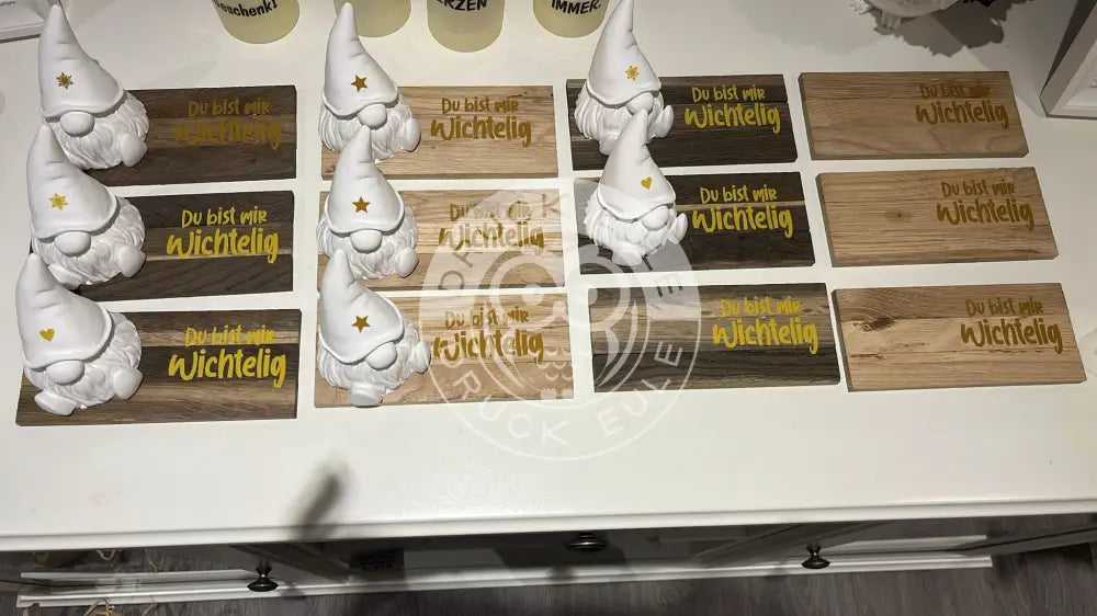 Rubon Bogen Du bist mir Wichtelig gold rubon