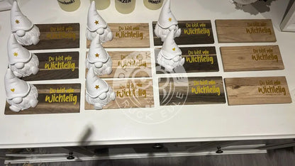 Rubon Bogen Du bist mir Wichtelig gold rubon