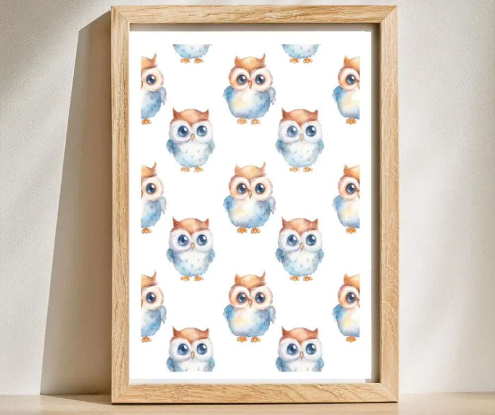 Rubon Bogen Eule Pattern 1 - rubon