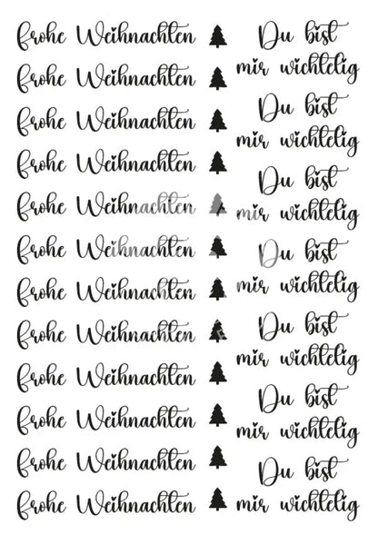 Rubon Bogen Frohe Weihnachten 2 rubon