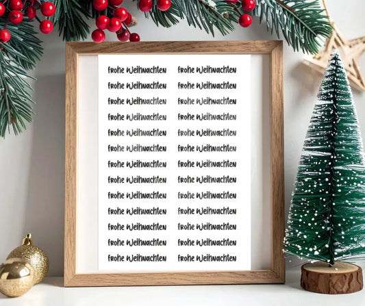 Rubon Bogen Frohe Weihnachten 4 rubon