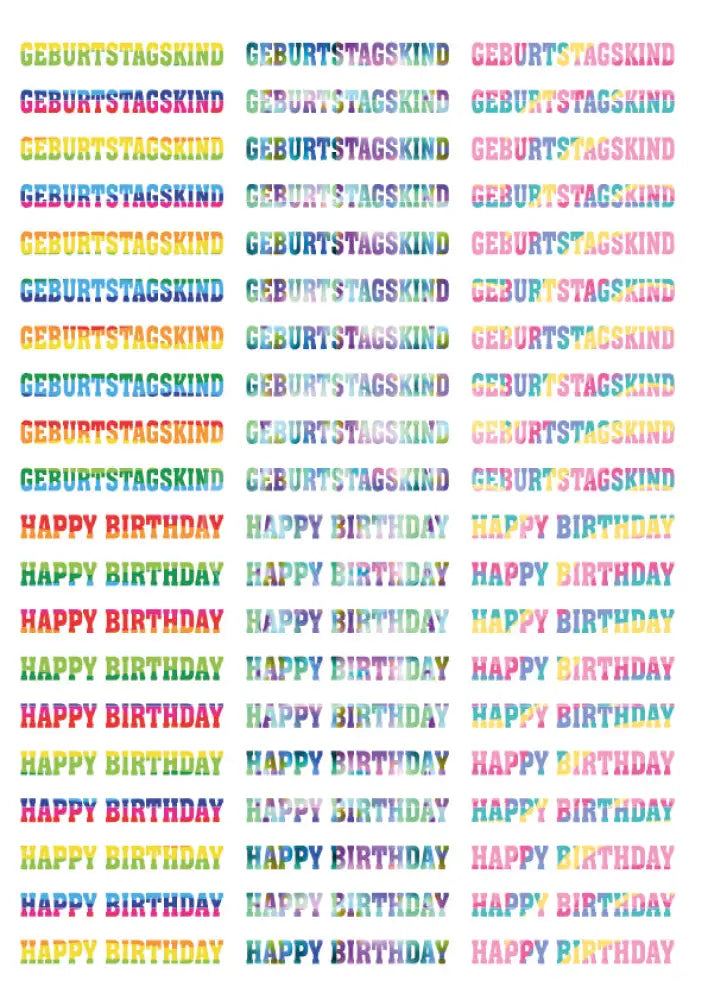 Rubon Bogen Geburtstag 1 rubon