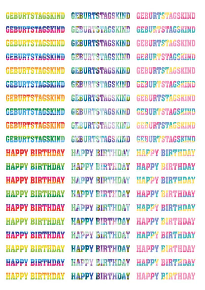 Rubon Bogen Geburtstag 1 rubon
