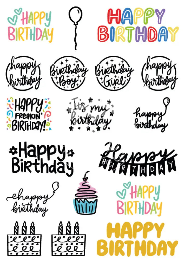 Rubon Bogen Happy Birthday 3 Rubon