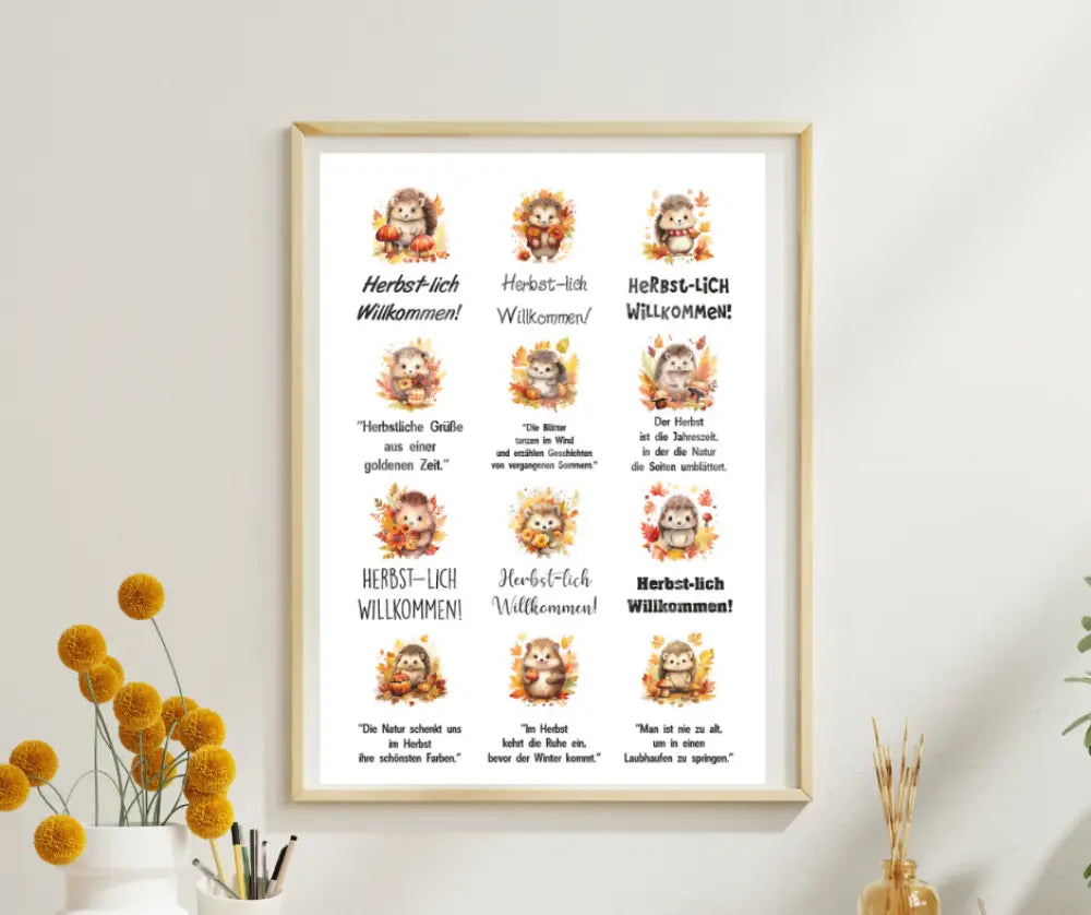 Rubon Bogen Herbst Igel 1 rubon