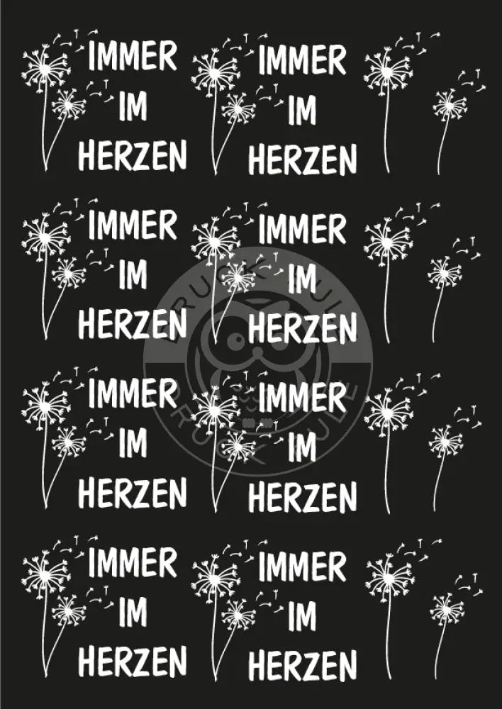 Rubon Bogen Immer im Herzen weiss rubon