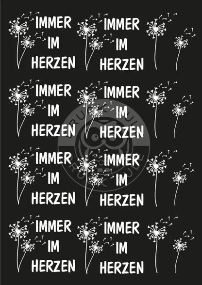 Rubon Bogen Immer im Herzen weiss rubon
