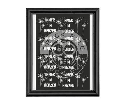 Rubon Bogen Immer im Herzen weiss rubon