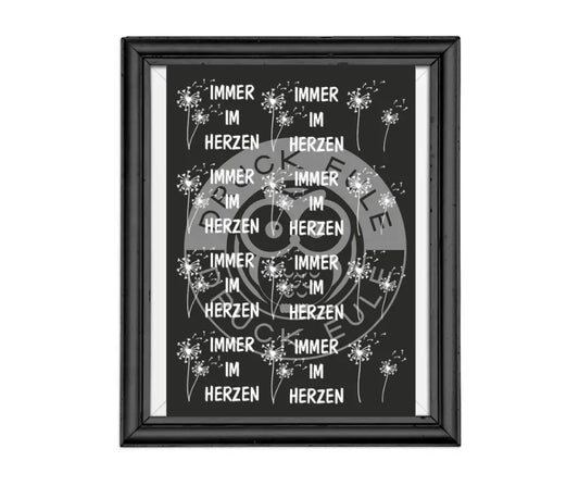 Rubon Bogen Immer im Herzen weiss rubon