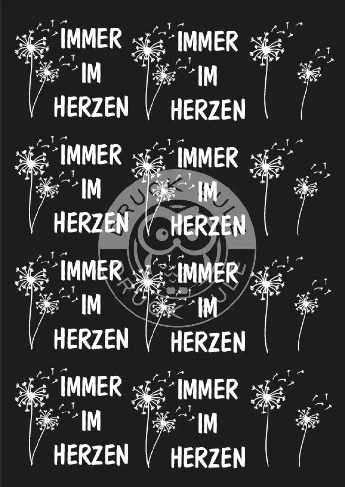 Rubon Bogen Immer im Herzen weiss rubon