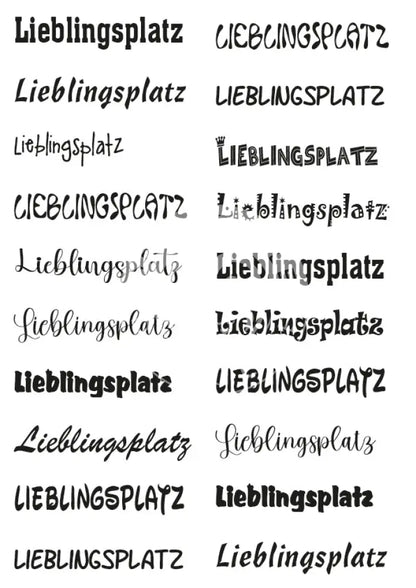 Rubon Bogen Lieblingsplatz 1 rubon