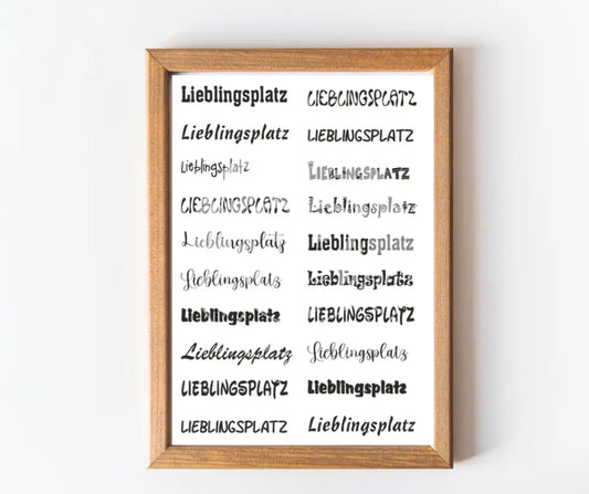Rubon Bogen Lieblingsplatz 1 rubon