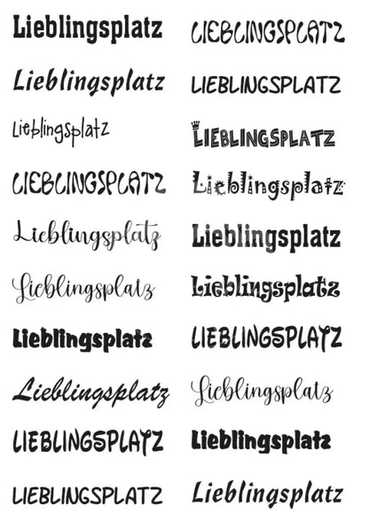 Rubon Bogen Lieblingsplatz 1 rubon