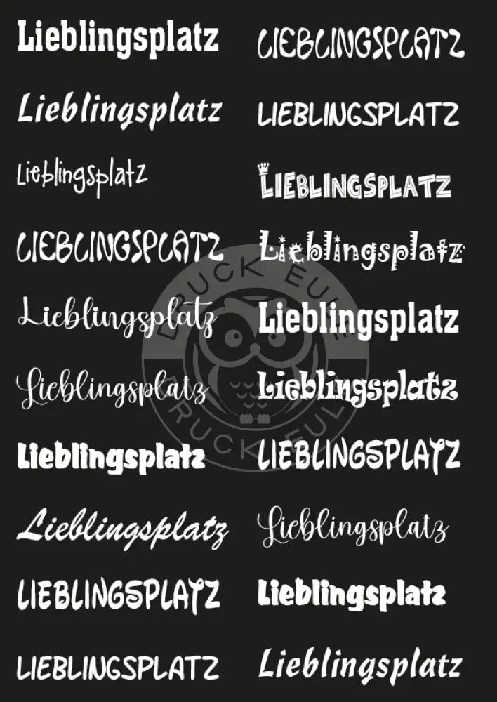 Rubon Bogen Lieblingsplatz 2 weiss rubon