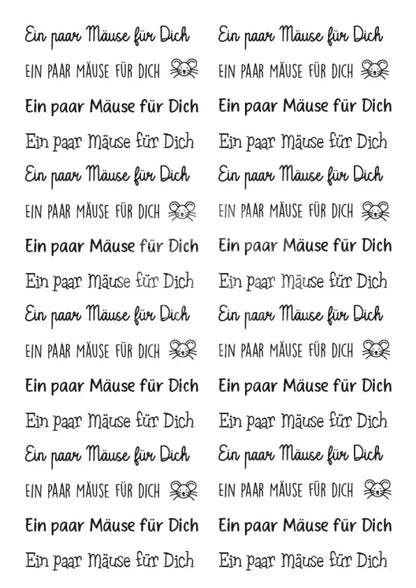 Rubon Bogen Mäuse für dich 2 rubon