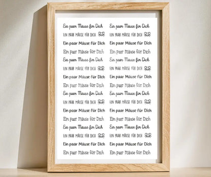 Rubon Bogen Mäuse für dich 2 rubon