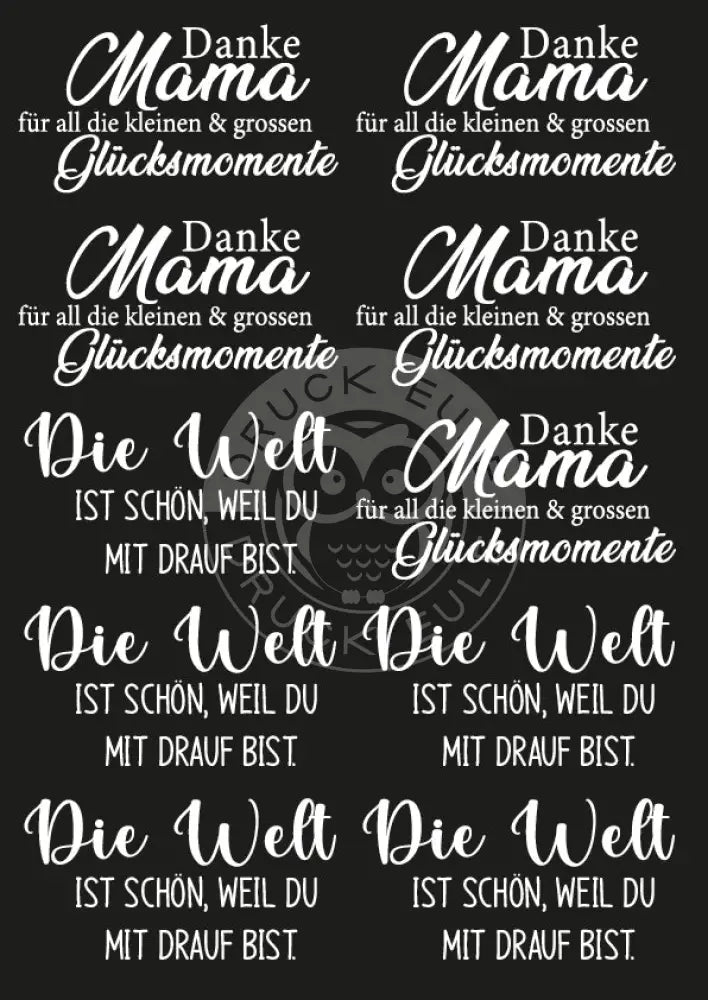 Rubon Bogen Mama 3 weiss rubon