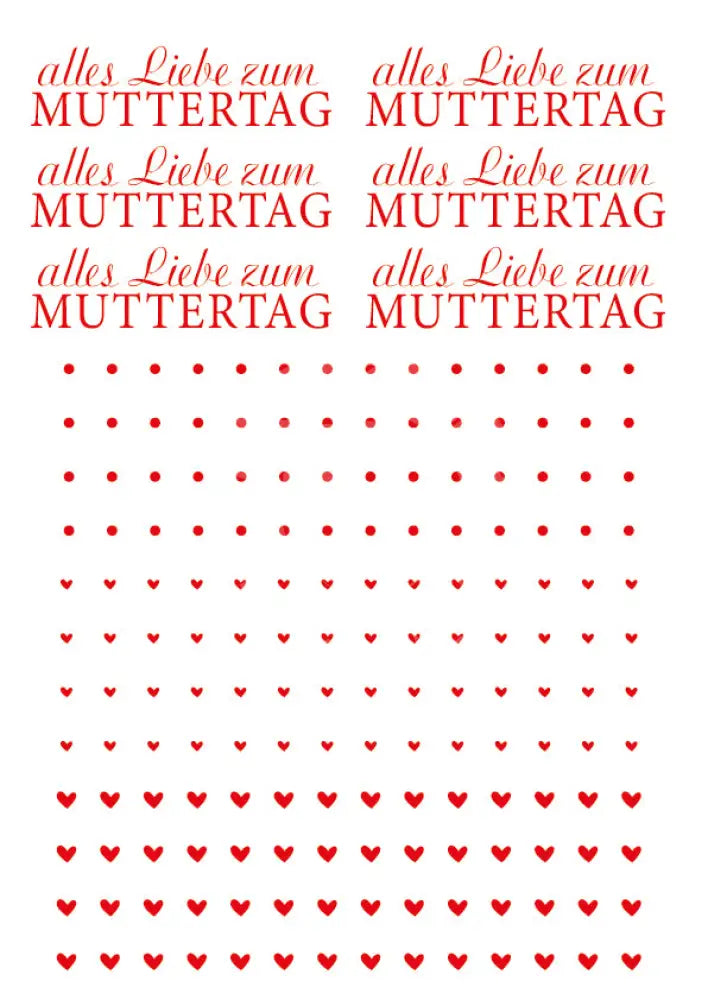 Rubon Bogen Mama 4 rot rubon