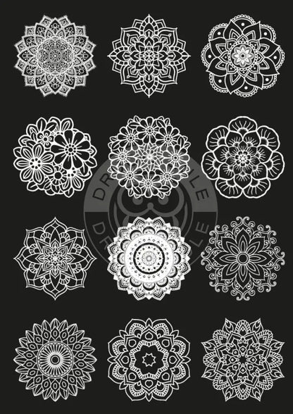 Rubon Bogen Mandala 1 weiss rubon